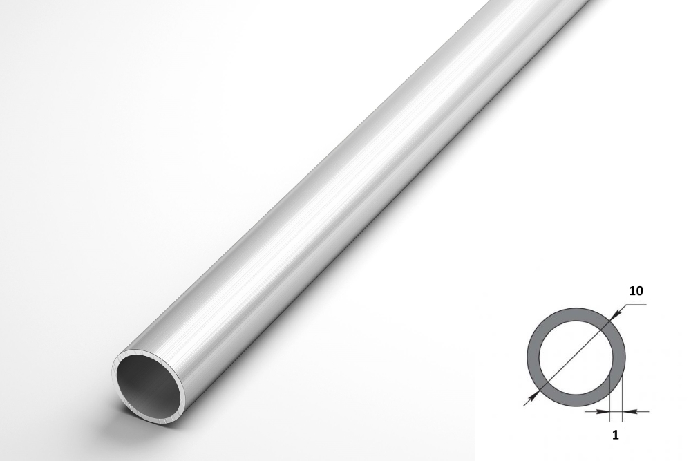 Труба круглая Ø 16 мм ТКр 05.2000.500 Без окраса