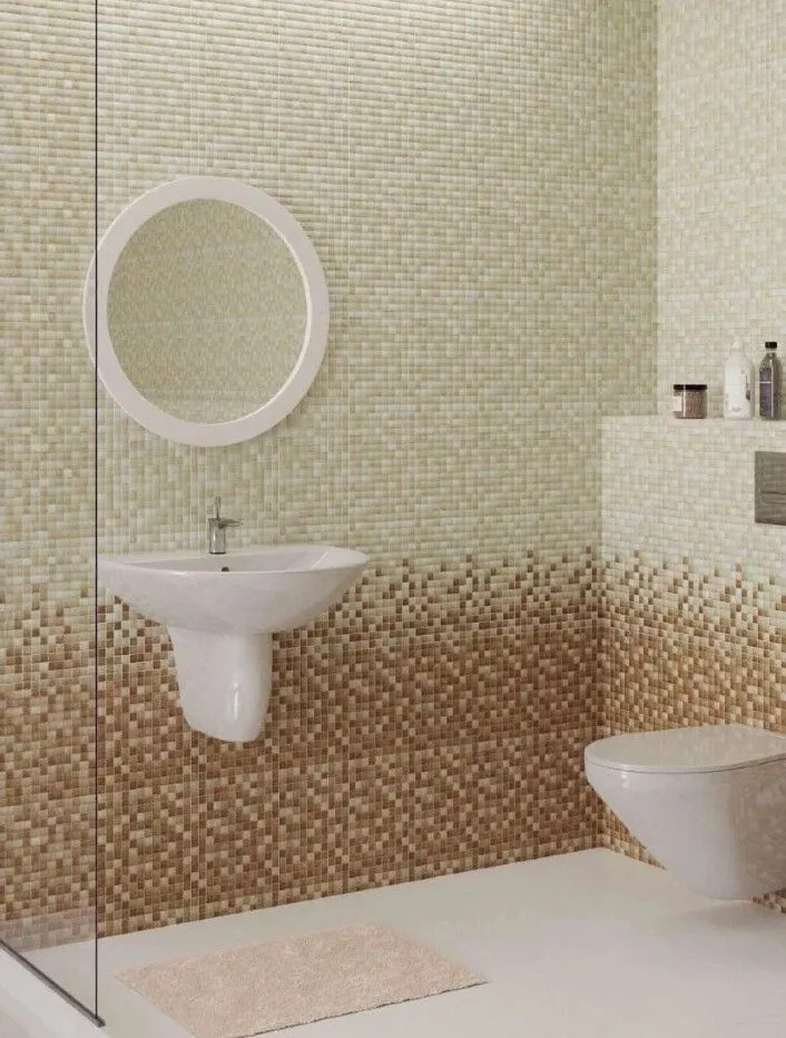 Панель ПВХ ГРЕЙС 955*480 10шт/уп Мозаика Коричневый. Цена указана за 4,7 м²