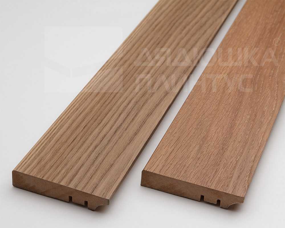 Плинтус МДФ Волшебная палочка. Гарден .215 Дуб новый