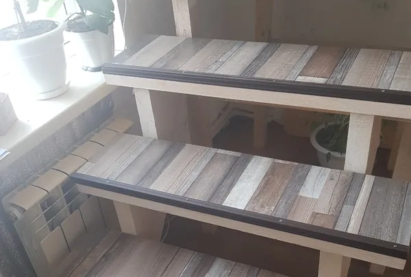 Порог угловой ПУ 01.2700.059 0,9 м Бетон скай